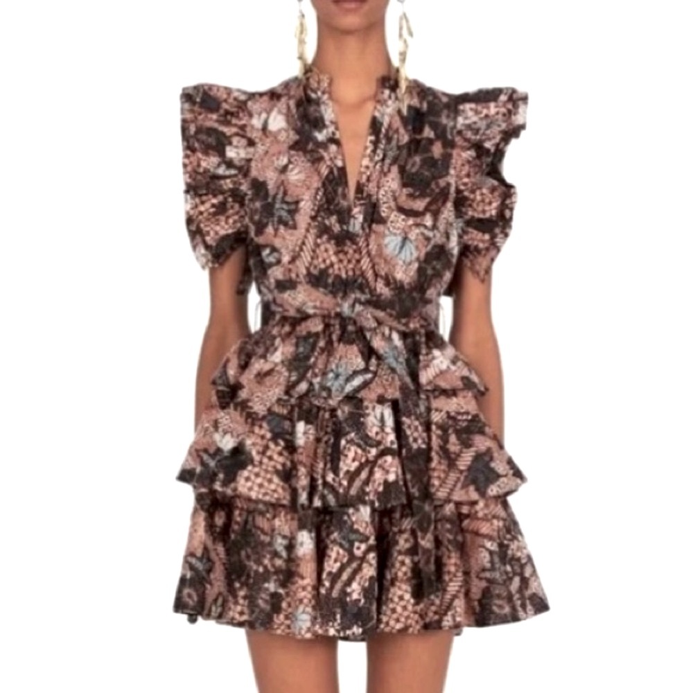 Ulla Johnson “Honoria” Dress 12 + Free Tata Harper Gift Wi/Full $ Purchase NWOT